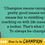 How to be Champion: My Autobiography