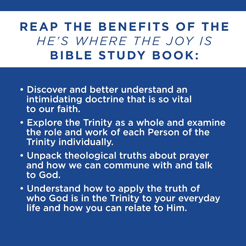 He's Where the Joy Is - Bible Study Book (Getting to Know the…)