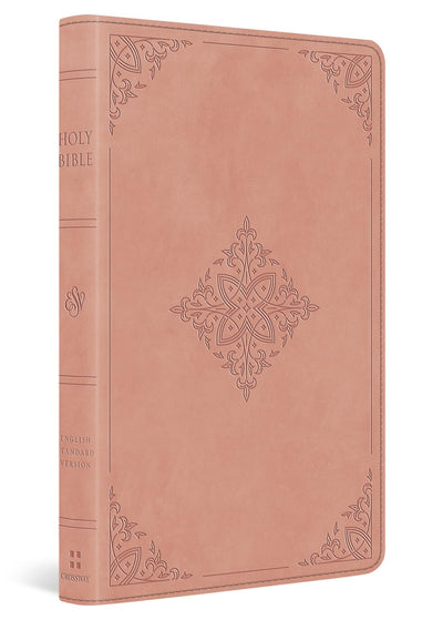 ESV Large Print Value Thinline Bible (TruTone, Pink, Fleur-de-lis Design): Holy Bible, English Standard Version