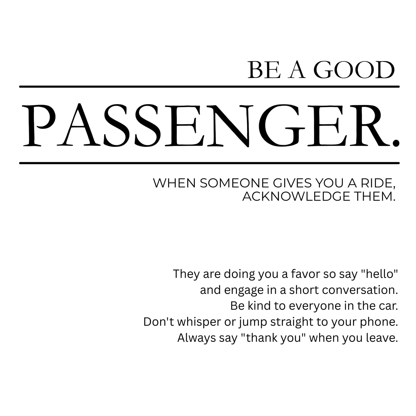 52 Modern Manners for Today's Teens