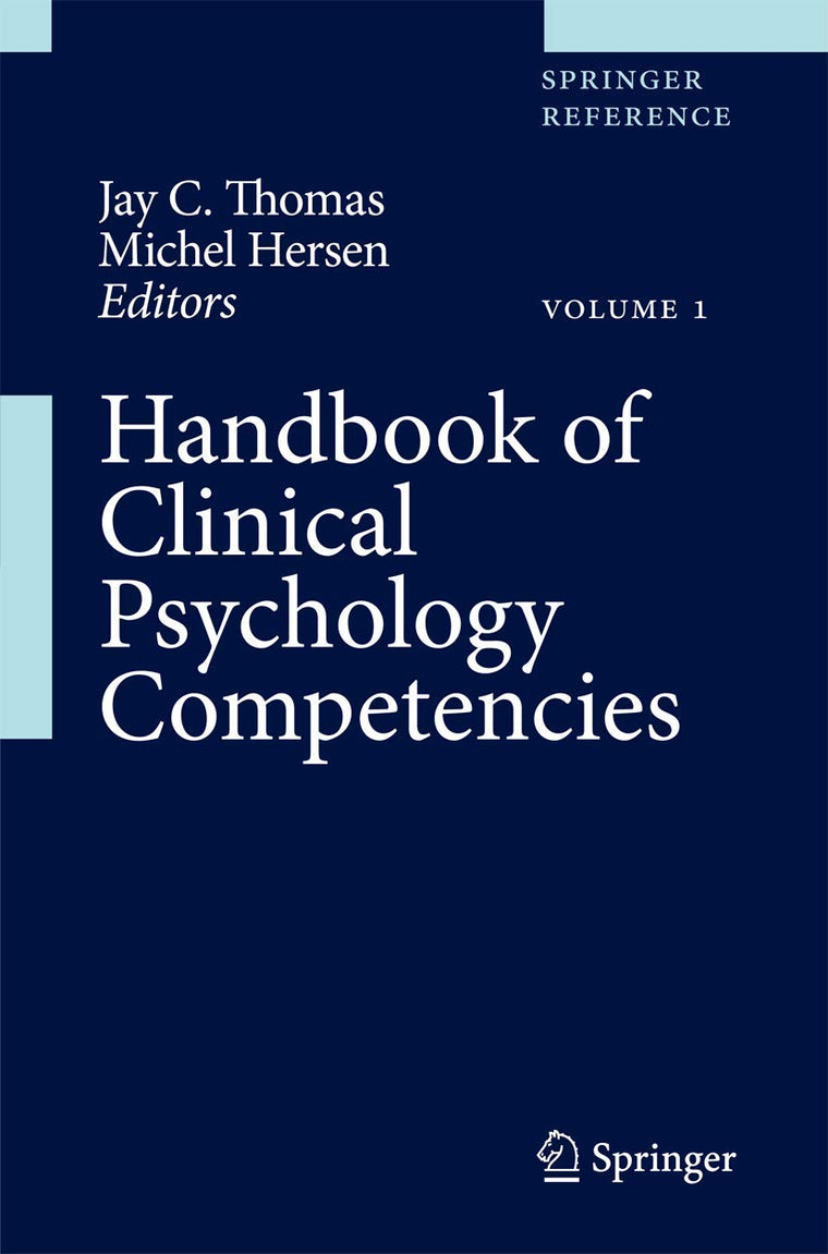 Handbook of Clinical Psychology Competencies (3 Volume Set)