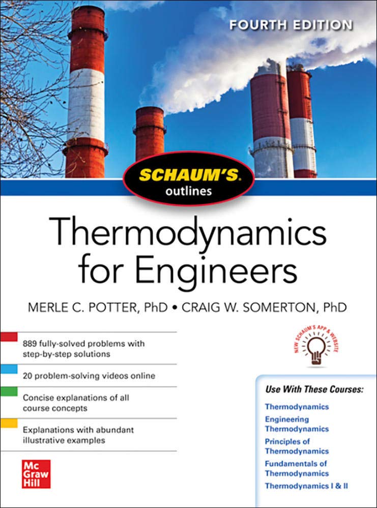 Schaums Outline of Thermodynamics for Engineers, Fourth Edition (Schaum's Outlines)