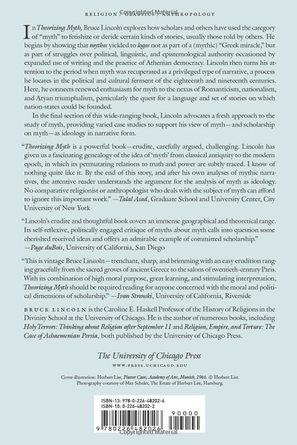 Theorizing Myth: Narrative, Ideology, and Scholarship