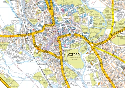 Oxford A-Z Pocket Street Map