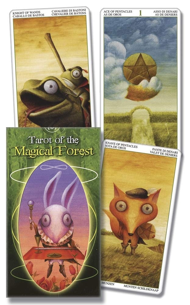 Tarot of the Magical Forest (English and Spanish Edition)