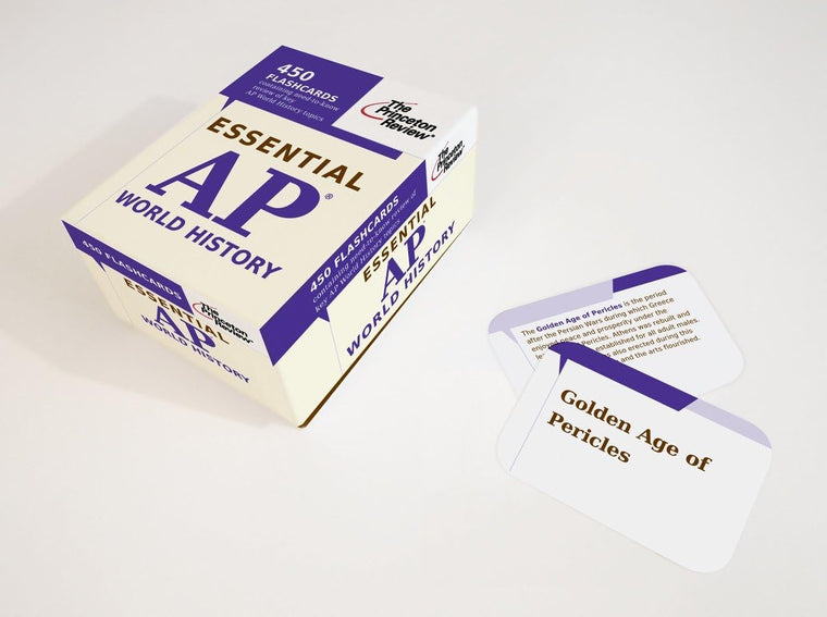 Essential AP World History (flashcards): 450 Flashcards with Need-To-Know Terms for Key AP World History Subject Areas (College Test Preparation)