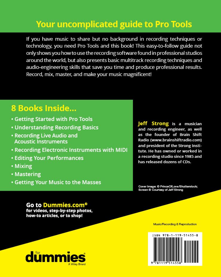 Pro Tools All-in-One For Dummies