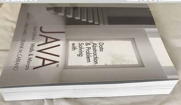 Data Abstraction and Problem Solving with Java: Walls and Mirrors