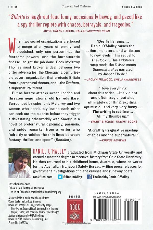 Stiletto (The Rook Files, 2)