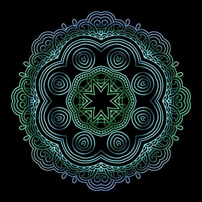 Mandalas for Meditation: Scratch-Off NightScapes
