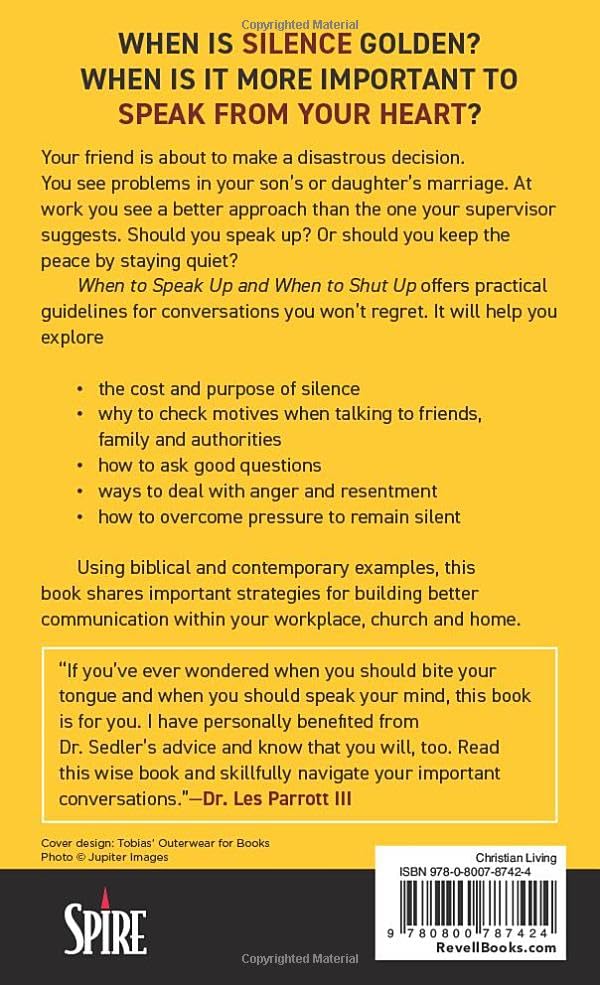 When to Speak Up and When To Shut Up
