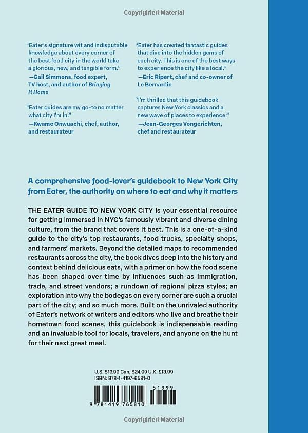 The Eater Guide to New York City (Eater City Guide)