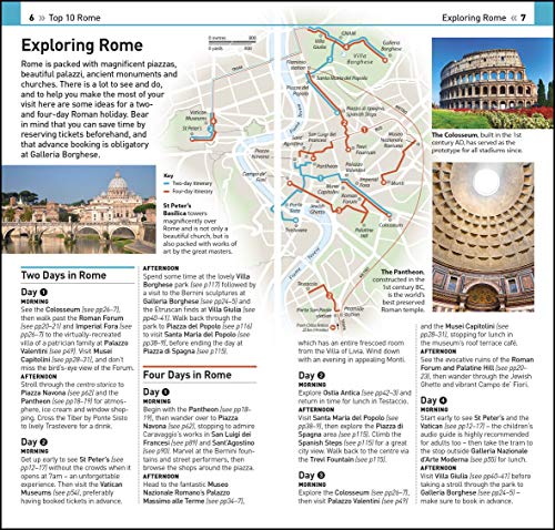 DK Eyewitness Top 10 Rome (Pocket Travel Guide) by DK Eyewit