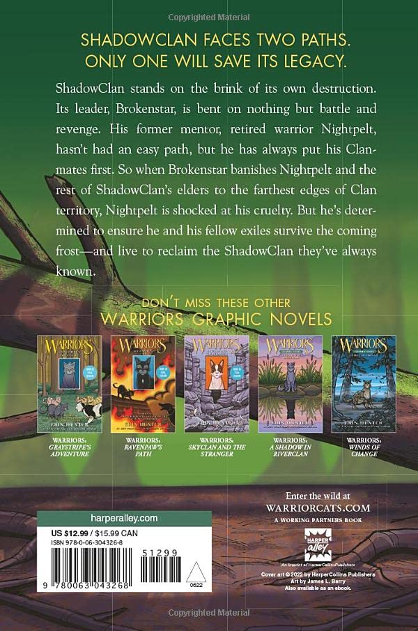Warriors: Exile from ShadowClan (Full-Color Adventure): A Full-Color Clan Adventure About Survival, Exile, and Reclaiming Honor