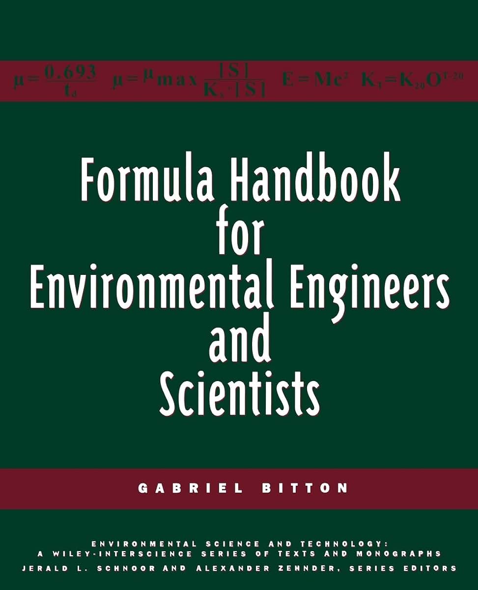 Formula Handbook for Environmental Engineers and Scientists