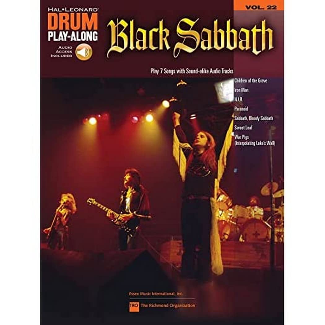 Black Sabbath: Drum Play-Along Volume 22 (Drum Play-Along, 22)