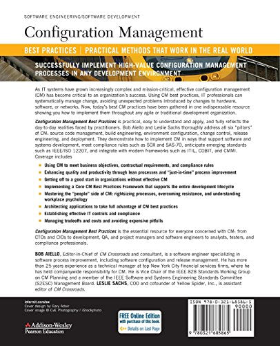 Configuration Management Best Practices: Practical Methods that Work in the Real World