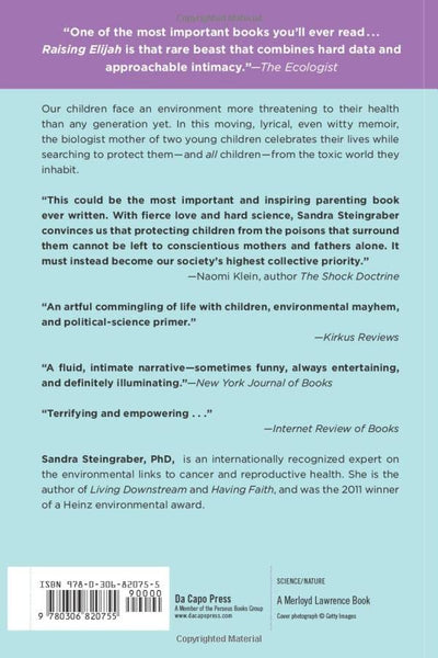 Raising Elijah: Protecting Our Children in an Age of Environmental Crisis (A Merloyd Lawrence Book)