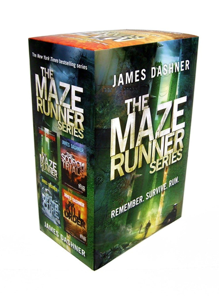 The Maze Runner Series (4-Book) by Dashner, James