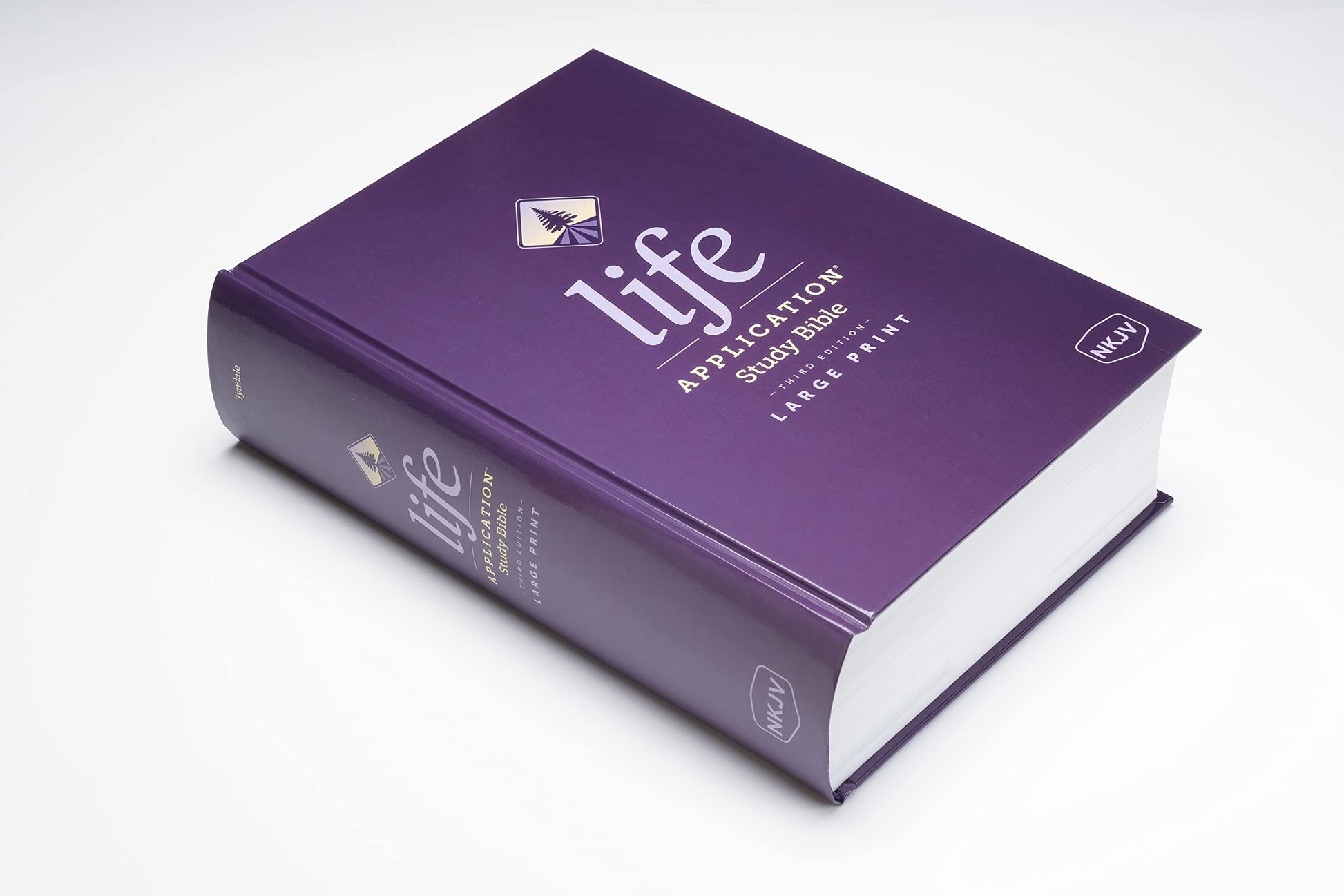 NKJV Life Application Study Bible, Third Edition, Large Print (Hardcover, Indexed, Red Letter)