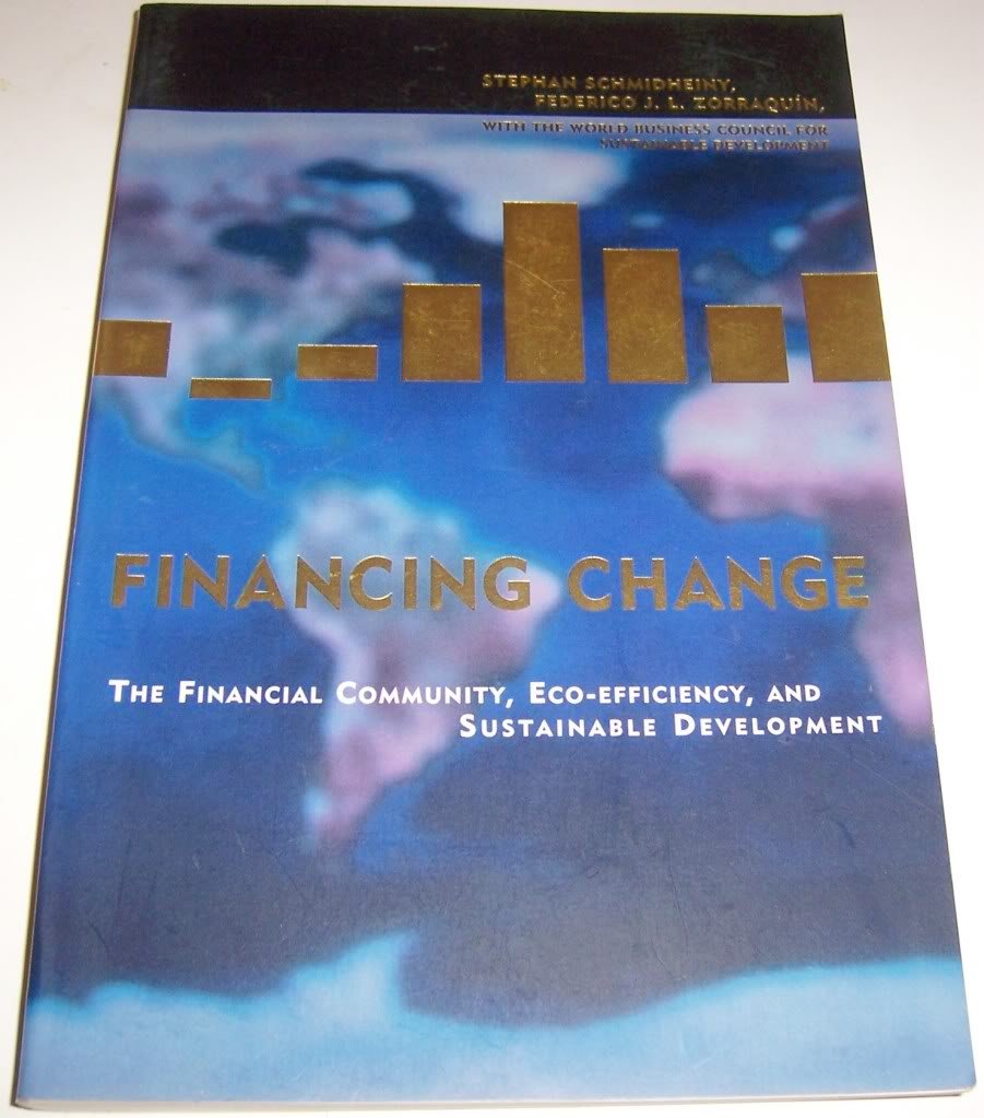 Financing Change: The Financial Community, Eco-efficiency, and Sustainable Development