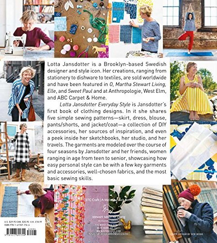 Lotta Jansdotter Everyday Style: Key Pieces to Sew + Accessories, Styling, and Inspiration