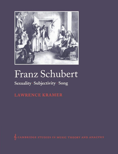 Franz Schubert: Sexuality, Subjectivity, Song (Cambridge Studies in Music Theory and Analysis, Series Number 13)