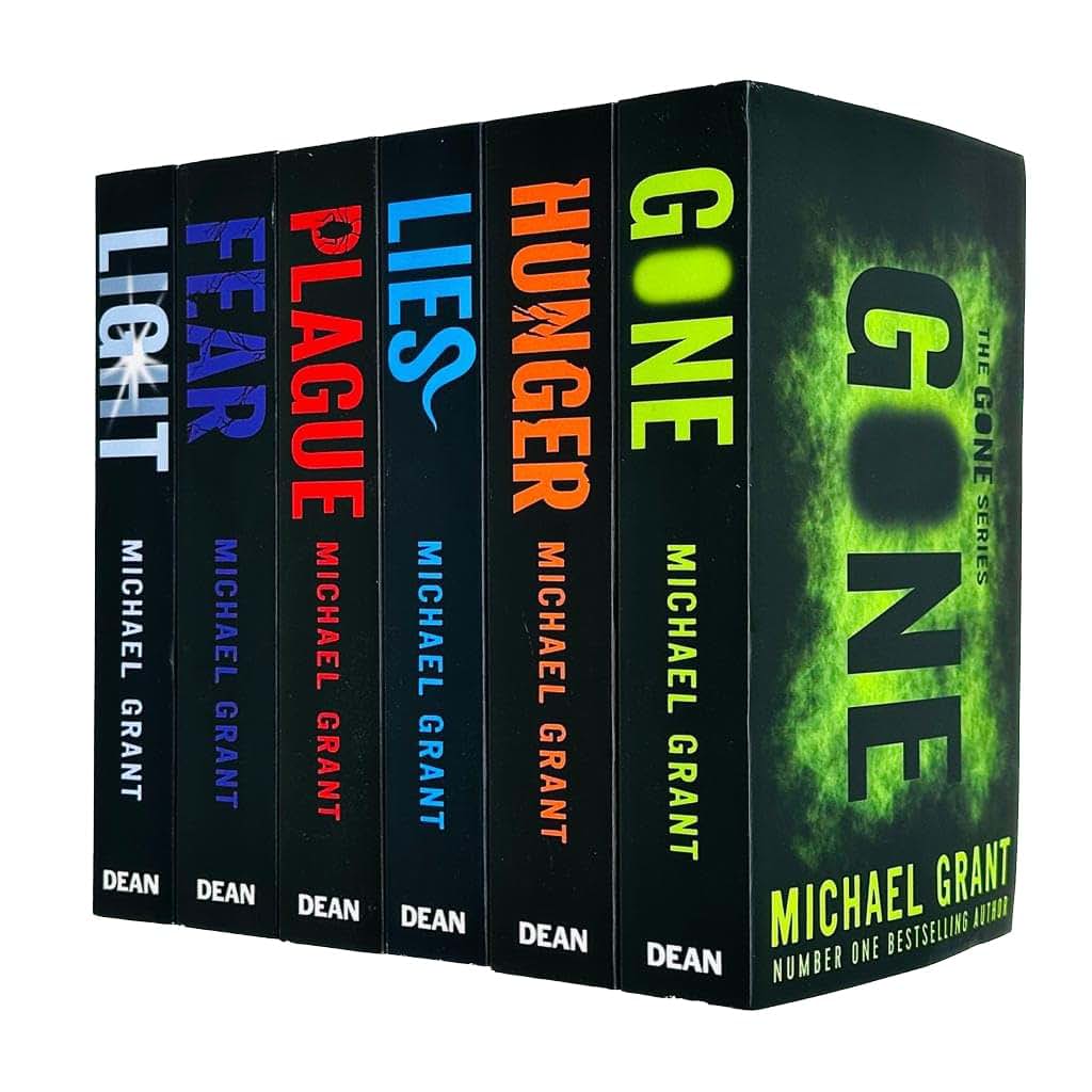 Gone Series 6 Books Collection Box Set by Michael Grant (Gone, Hunger, Lies, Plague, Fear & Light)