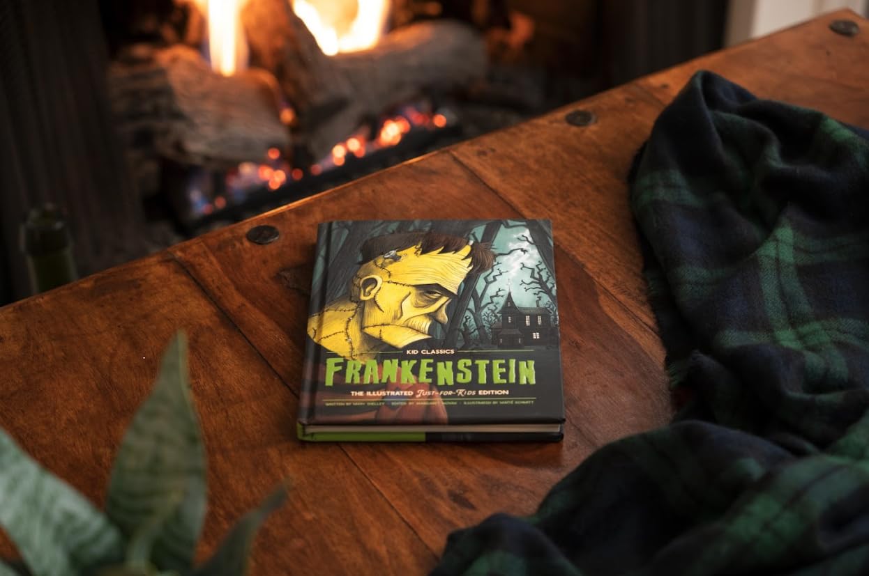 Frankenstein - Kid Classics: The Classic Edition Reimagined Just-for-Kids! (Kid Classic #2) (A Child-Friendly Adaptation Of The Spine-Chilling Frankenstein) (1)