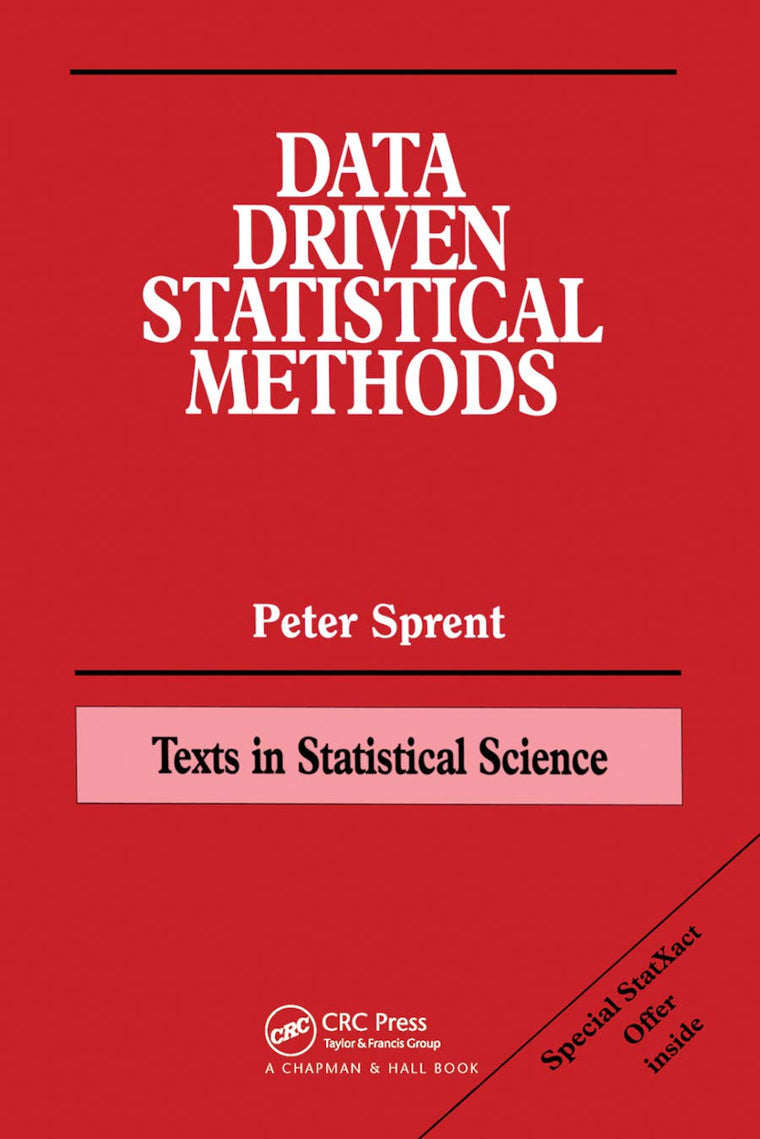 Data Driven Statistical Methods (Chapman & Hall/CRC Texts in Statistical Science)