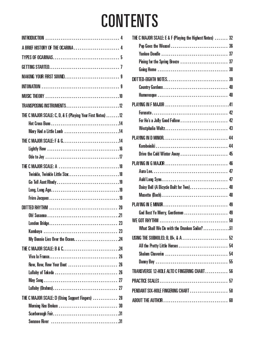 Hal Leonard Ocarina Method by Cris Gale  Beginners Guide with Video Lessons  Learn Ocarina Techniques, Songs and Music Theory  Includes Fingering Charts and Classic Folk Songs
