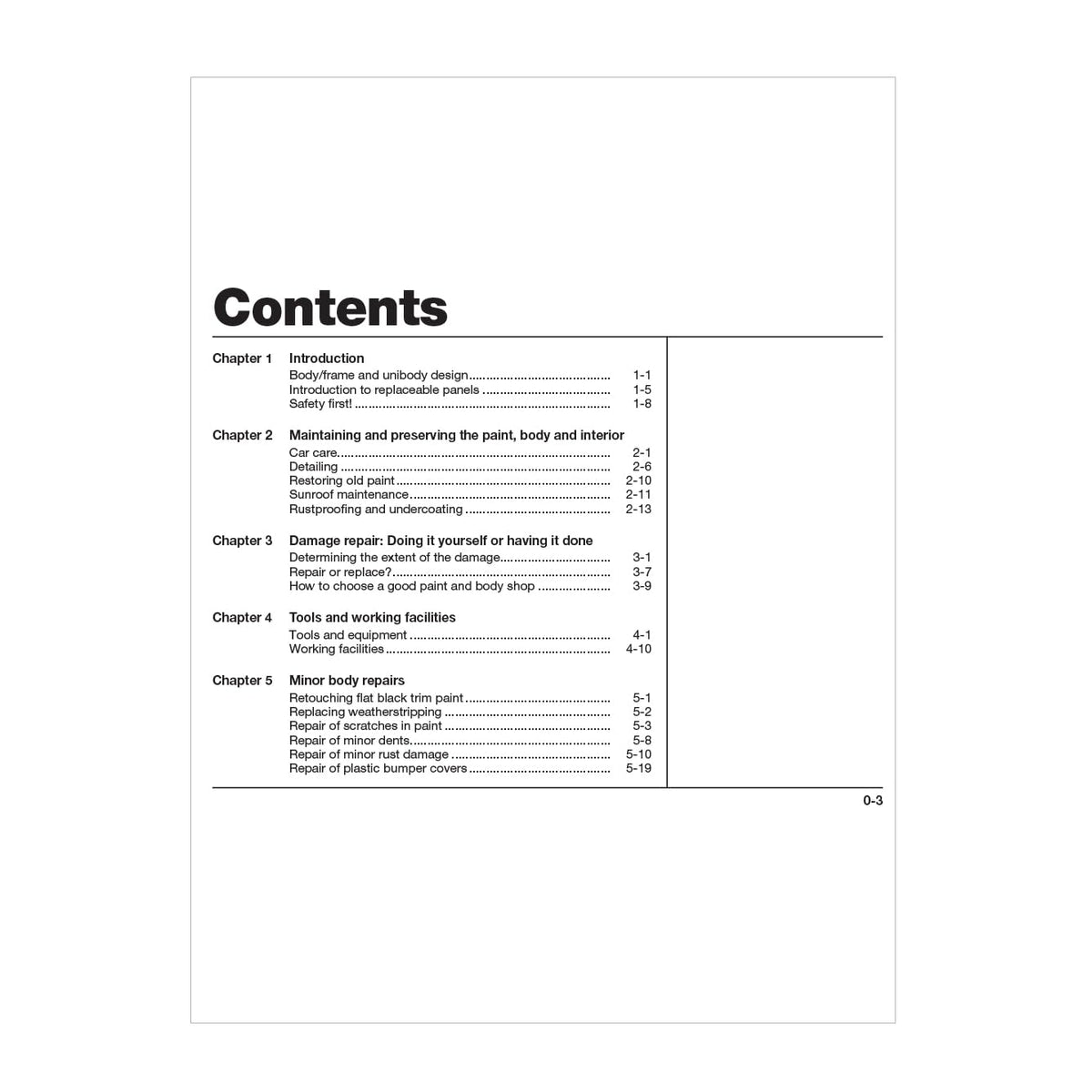 Automotive Body Repair & Painting Haynes TECHBOOK