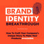 Brand Identity Breakthrough: How to Craft Your Company's Unique Story to Make Your Products Irresistible