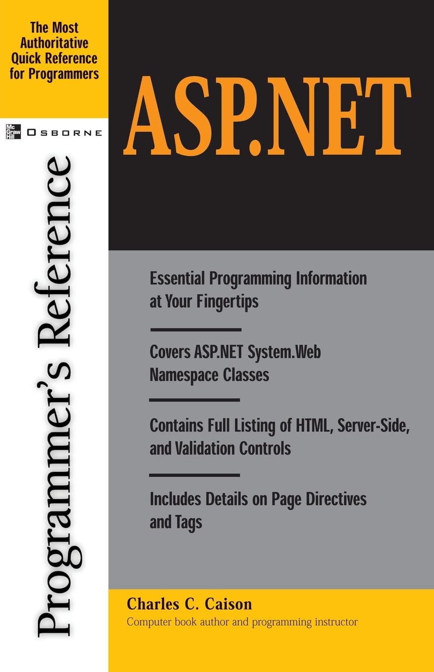 ASP.Net Programmer's Reference