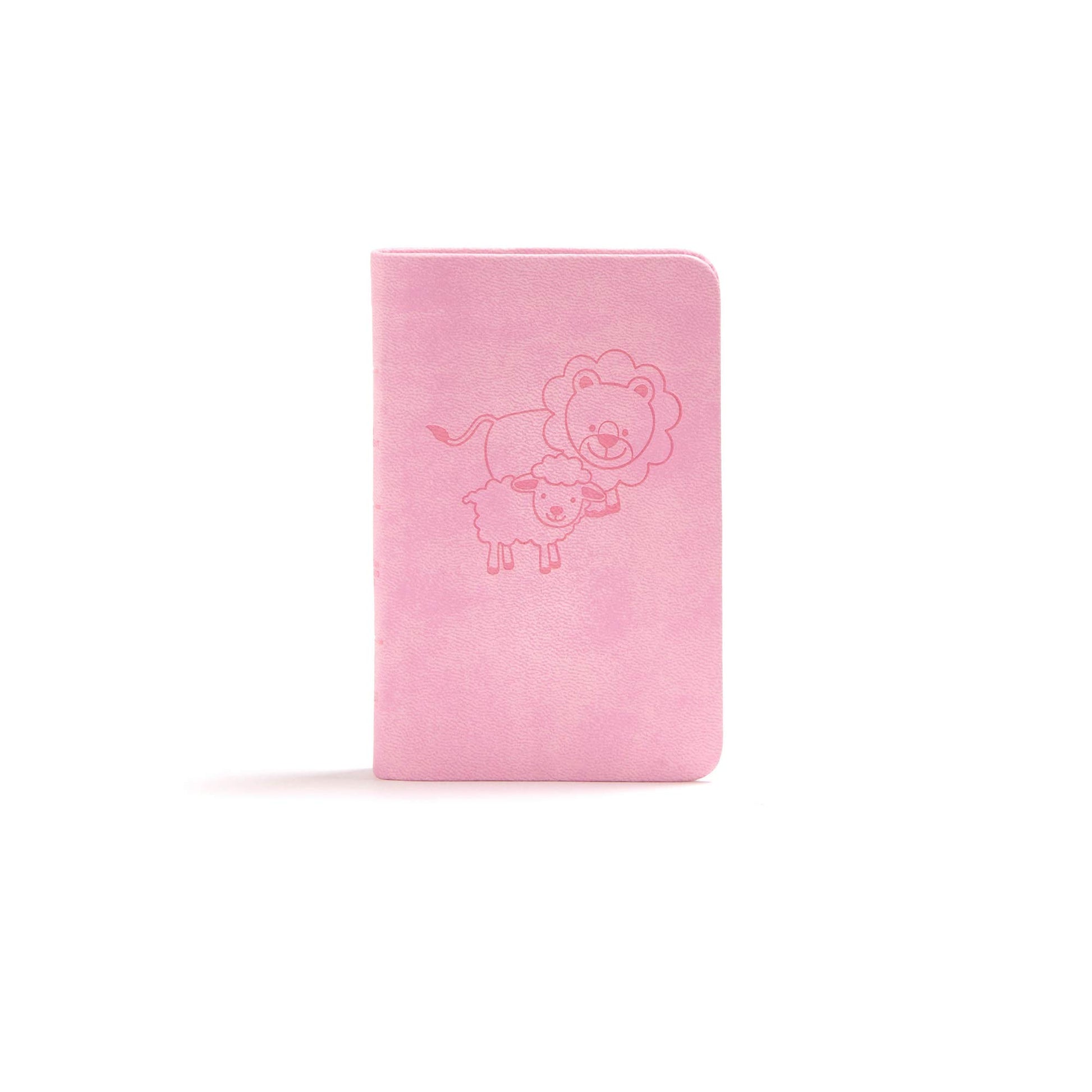 CSB Baby's New Testament with Psalms, Pink Imitation Leather, Red Letter, Presentation Page, Gift Box, Keepsake, Easy-to-Read Bible Serif Type