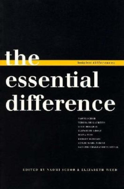 The Essential Difference (Books from Differences)