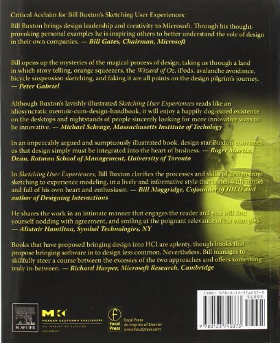 Sketching User Experiences: Getting the Design Right and the Right Design (Interactive Technologies) — back cover
