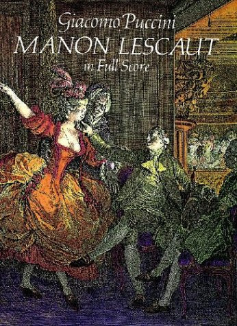 Manon Lescaut (Dover Music Scores)