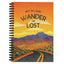 Camping Journal & RV Travel Logbook, Wander Not Lost