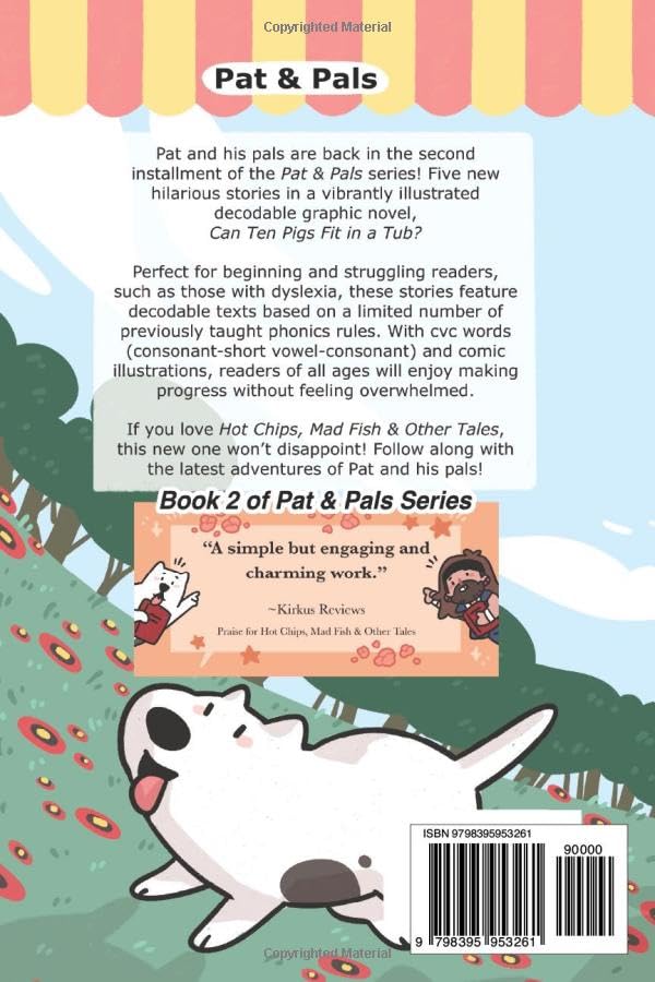 Can Ten Pigs Fit in a Tub?: A Decodable Graphic Novel (Pat & Pals)