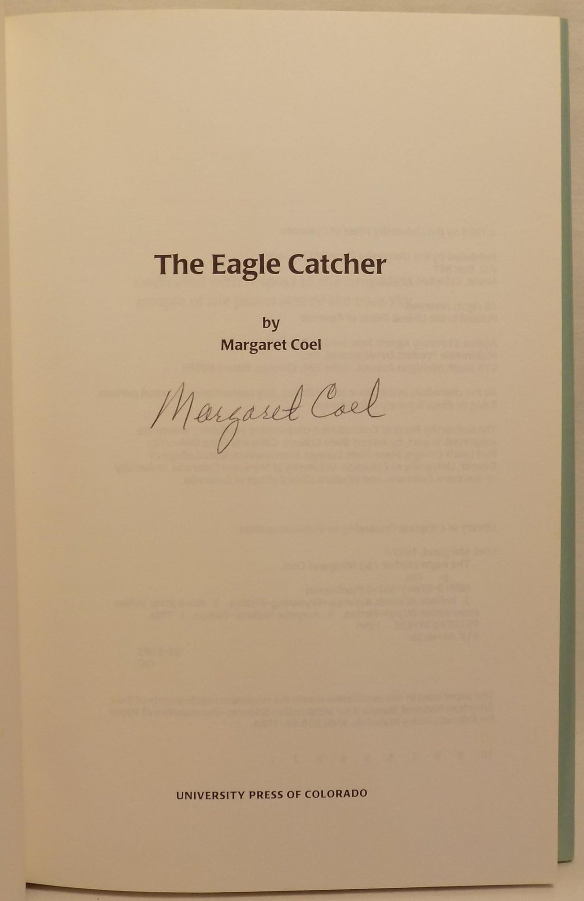 The Eagle Catcher (Wind River Reservation Mystery)