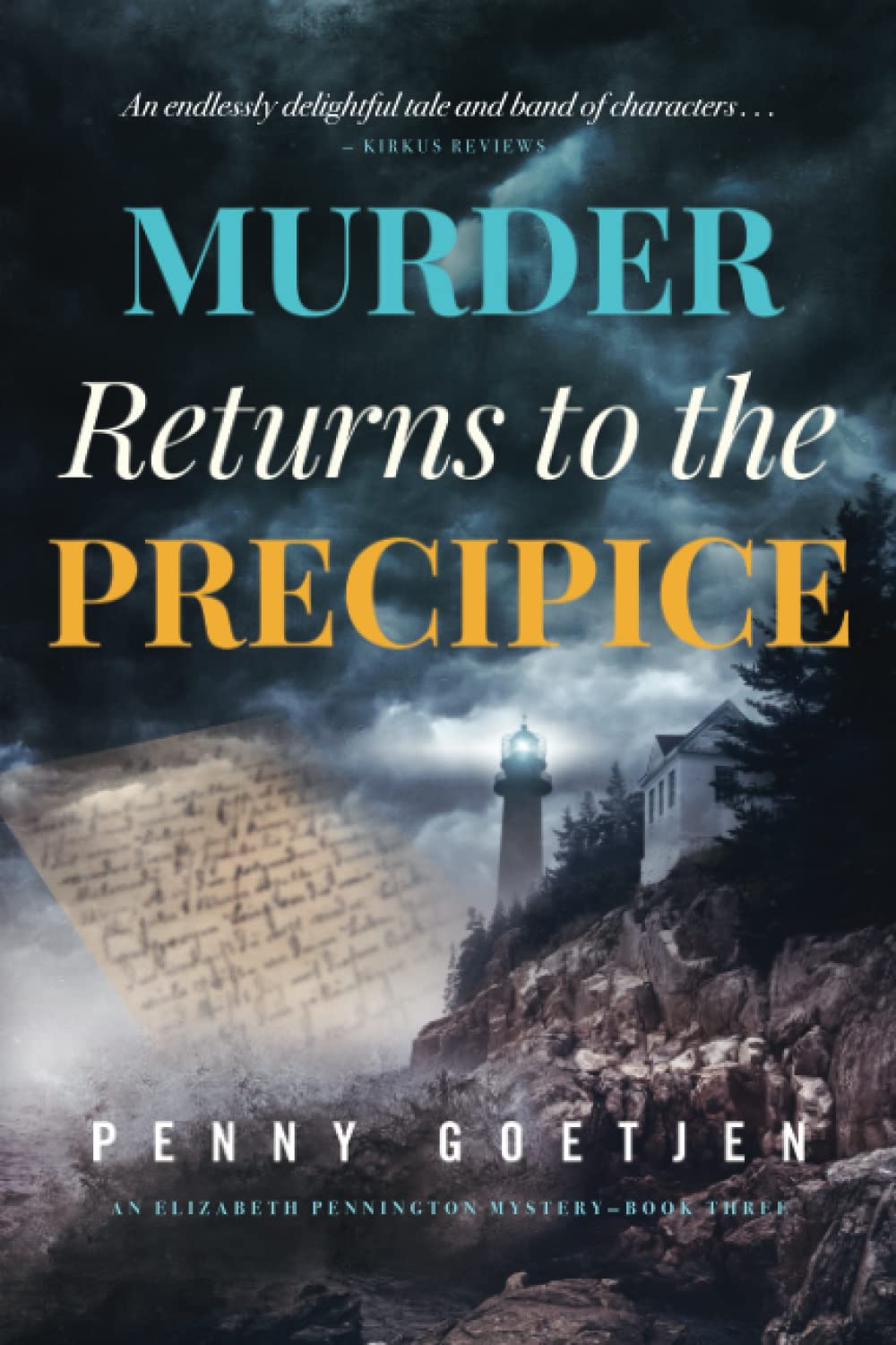Murder Returns to the Precipice (Elizabeth Pennington Mystery Series--Book 3) (Elizabeth Pennington Mysteries)