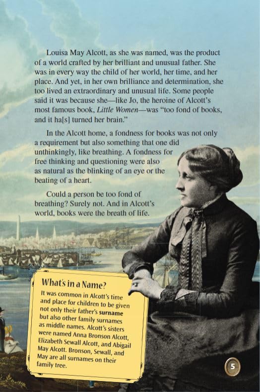 Stepping Into Louisa May Alcott's World (TIME: Informational Text)