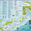 British Virgin Islands BVI Laminated Wall Map by Franko Maps