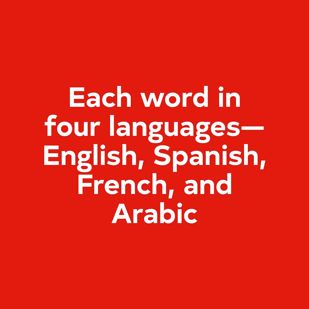 First Words . . . and Lots More!: A multilingual catalog of first words in English, Spanish, French, and Arabic