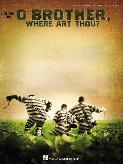 O Brother, Where Art Thou?  Acoustic Guitar Recorded Version Sheet Music with TAB, Lyrics and Chords  Folk Blues Songbook for Practice  Intermediate Bluegrass Gospel Film Music for Performance