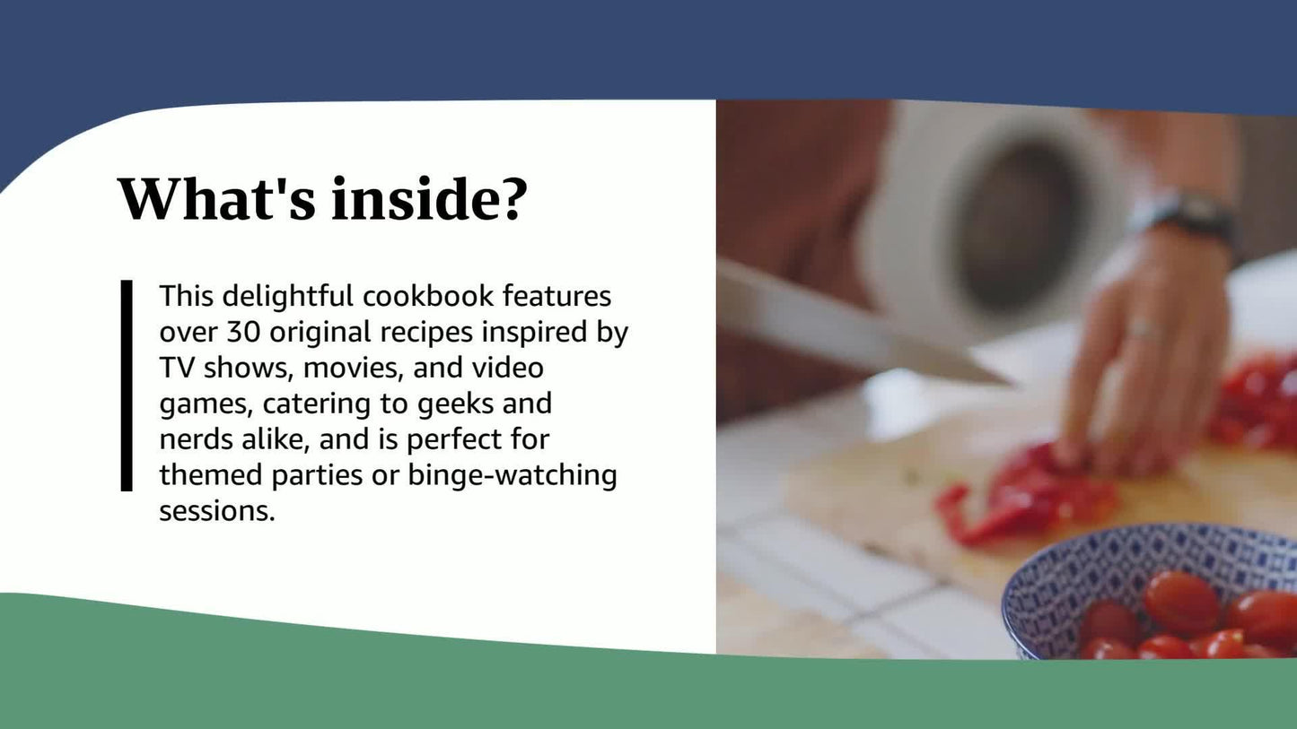 The Geek's Cookbook: Easy Recipes Inspired by Pokémon, Harry Potter, Star Wars, and More!