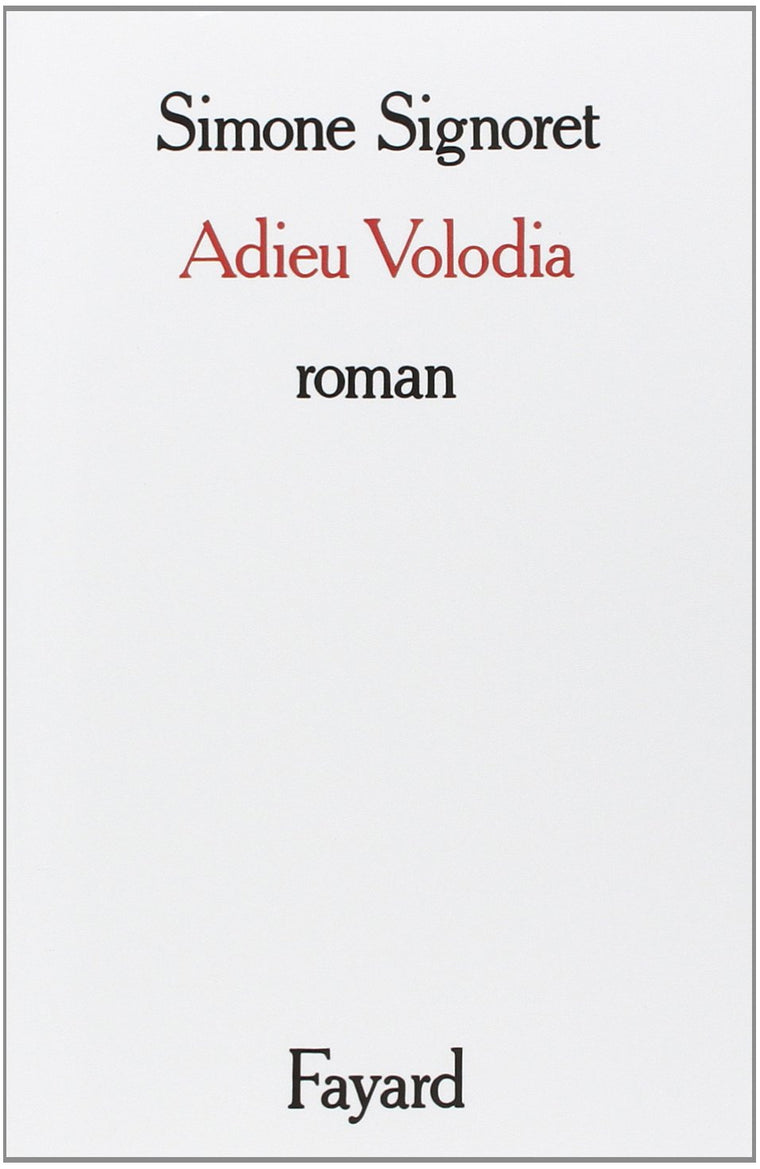 Adieu Volodia