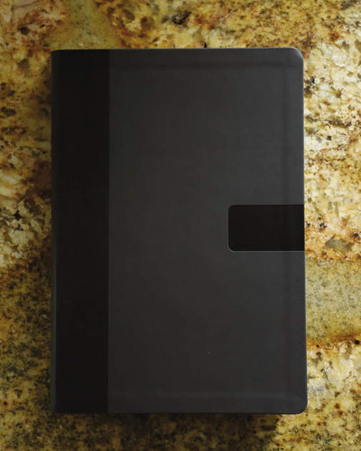 NIV, Super Giant Print Reference Bible, Leathersoft, Gray, R