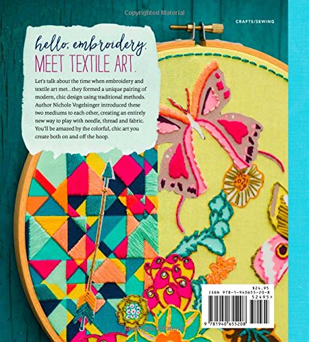 Boho Embroidery: Modern Projects from Traditional Stitches — back cover